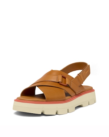 Sorel Leather Rein Crisscross Sandal