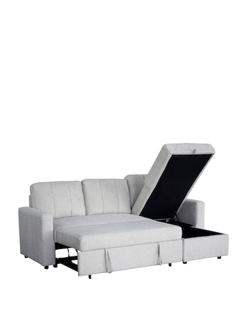 Aspire Nexis Right Corner Chaise Storage Sofa Bed