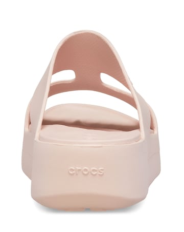 Crocs Pale Pink Getaway Platform Strap Sandal