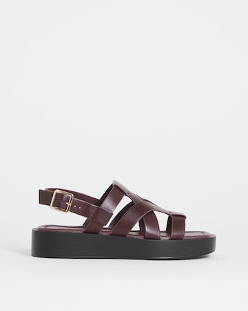 Finch Chunky Fisherman Sandals - Extra Wide Fit (EEE)