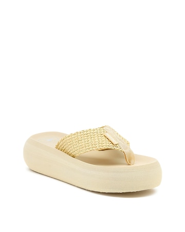 Rocket Dog Sandy Platform Toe Post Sandals