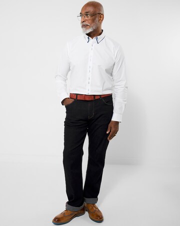 Joe Browns Delightful Double Collar Shirt - White