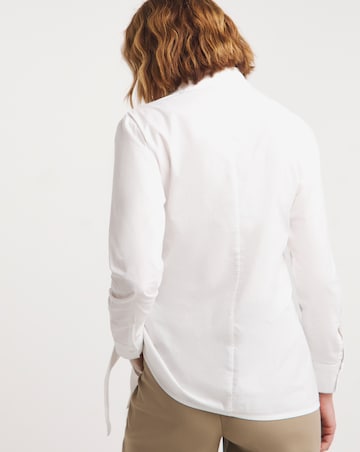 Poplin Wrap Shirt