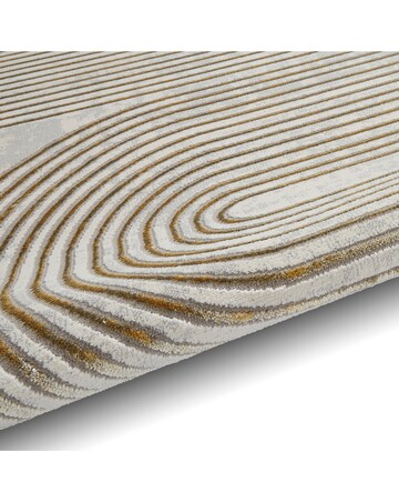 Think Rugs Apollo Modern Linear Rug - Swirl