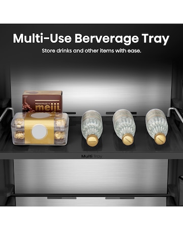 Hisense KitchenFit RB5K330GSFC Smart 60/40 Fridge Freezer - Black