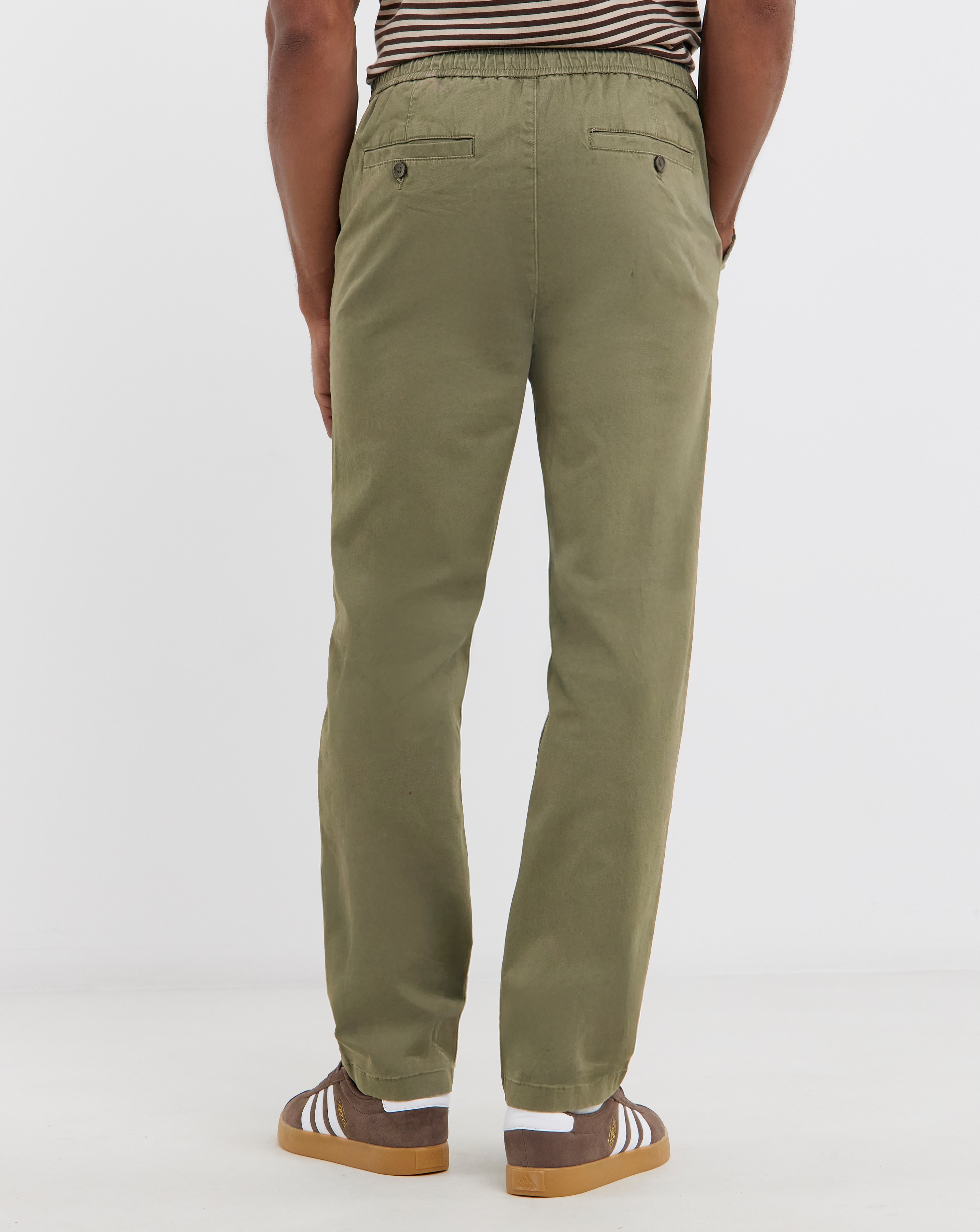 Fully Elasticated Comfort Waist Straight Fit Chino | JD Williams