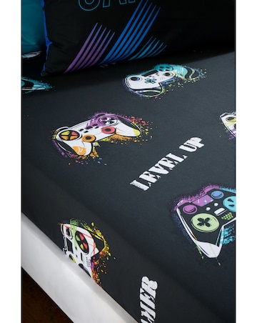 Catherine Lansfield Game Over Fitted Sheet