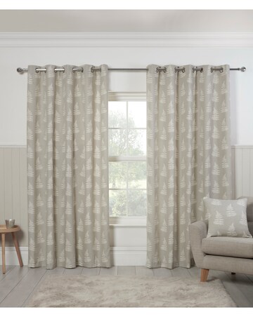 Sundour Esher Eyelet Curtains