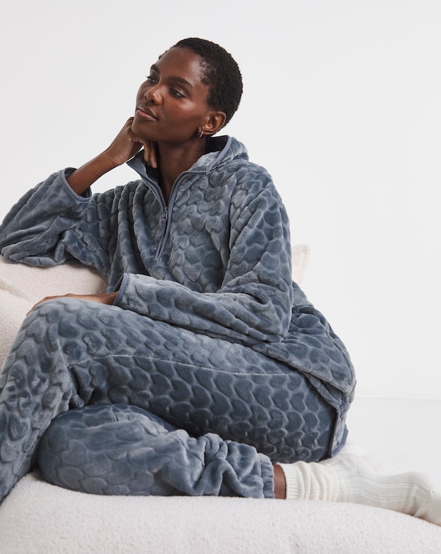 Pretty Secrets Quarter Zip Fleece Twosie