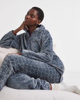 Pretty Secrets Quarter Zip Fleece Twosie