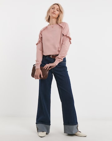 Frill Detail Sweatshirt