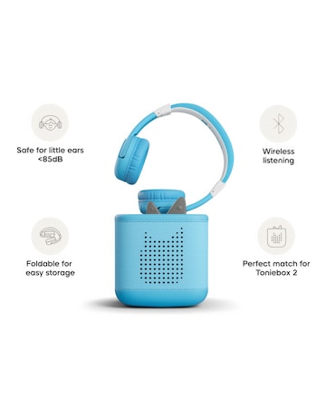 Tonies Bluetooth Headphones for Toniebox 2 - Sky Blue