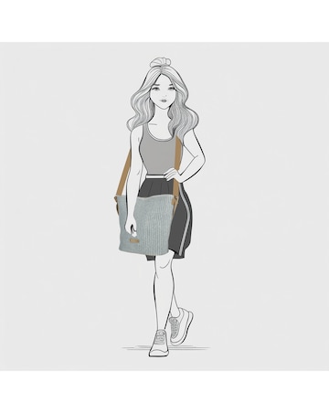 Enrico Benetti Summer Two Handle Nylon/Polyester Shoulderbag