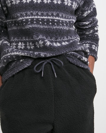 Borg Fairisle Loungewear Set
