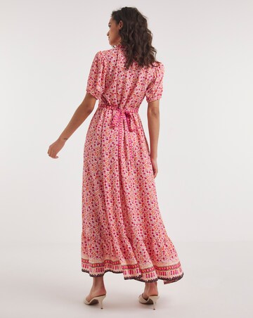 Joe Brown's Ultimate Boho Boarder Tassel Tie Dress
