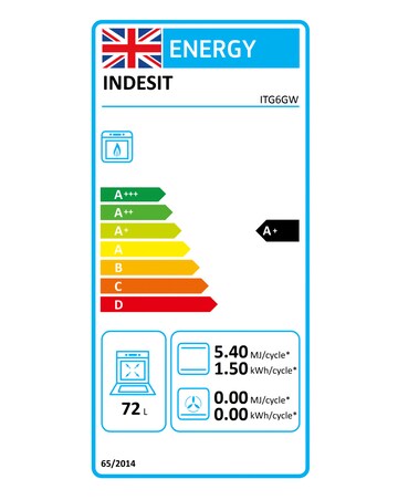 Indesit ITG6GW 60cm Gas Twin Cooker - White + Installation