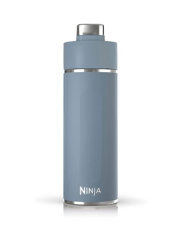 Ninja Thirsti Carbonated 20oz Bottle with Carbonation Lid in Blue