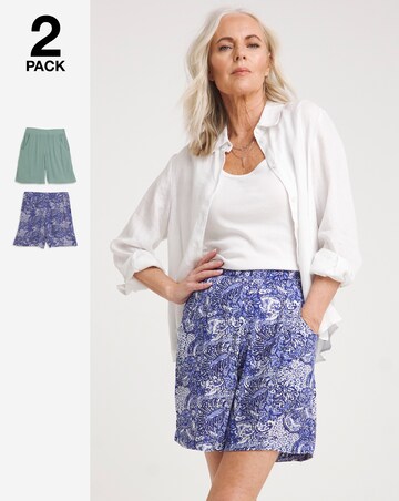 Julipa 2 Pack Crinkle Short