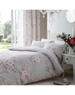 Catherine Lansfield Canterbury Cotton Blend Duvet Cover Set