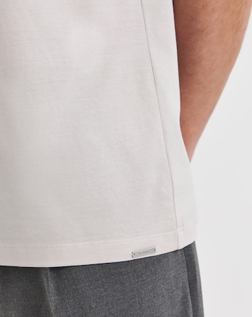 Folio Premium 100% Supima Mercerised T-Shirt- Light Stone