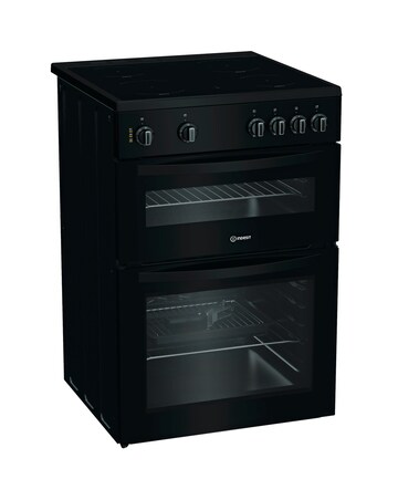 Indesit IDE6VMB 60cm Electric Double Cooker with Ceramic Hob Installation