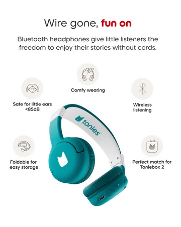 Tonies Bluetooth Headphones - Teal