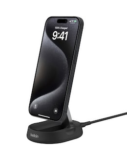 Belkin BoostCharge Pro Qi2 Convertible Wireless Charging Stand - Black