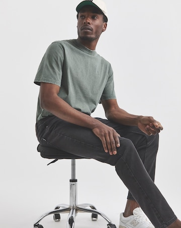 Slim Fit Stretch Jeans Black