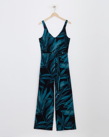 Wide Leg Strappy Jumpsuit