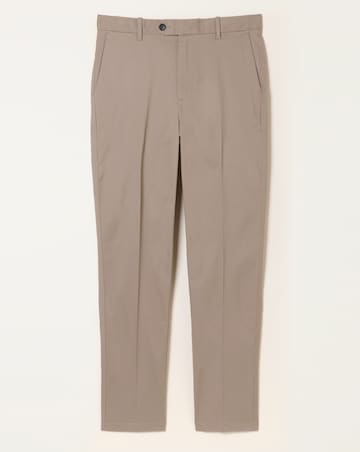 FatFace Bosbury Pique Chino Regular Length - Stone