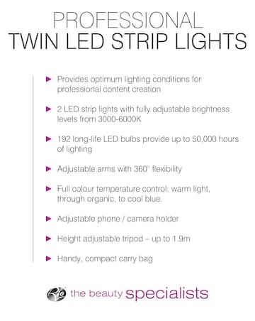 Rio Professional Beauty Twin LED Strip Lights