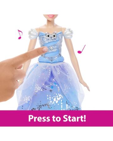 Disney Princess Enchanted Ballgown Cinderella Fashion Doll with Lights & Sounds