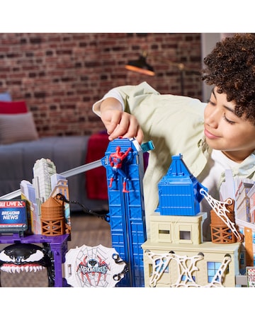 Marvel Spider-Man VenomVersus Web Slinging City Playset