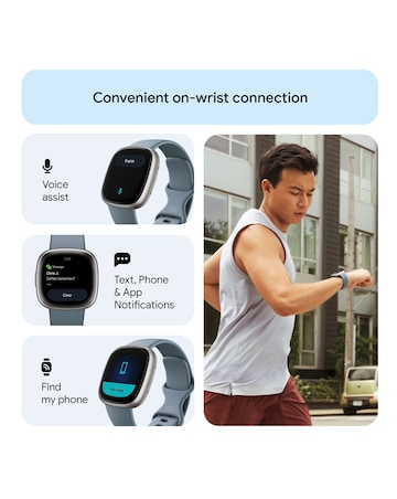 Fitbit Versa 4 Smart Watch - Waterfall Blue