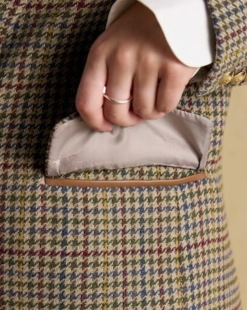 Joules Hackmore Wool Blend Tweed Blazer