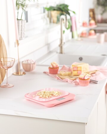 Salter British Bakes Waterproof Scale - Pink