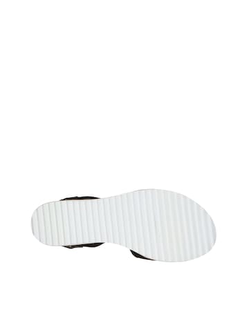 Skechers Bobs Desert Kiss Wedge Sandals Wide Fit