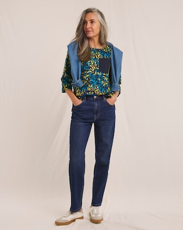 Julipa Pure Cotton Contrast Pocket T-Shirt