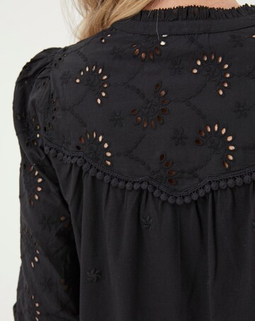 FatFace Kerry Broderie Top