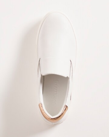 Elasticated Slip On Trainer - Wide Fit (E)