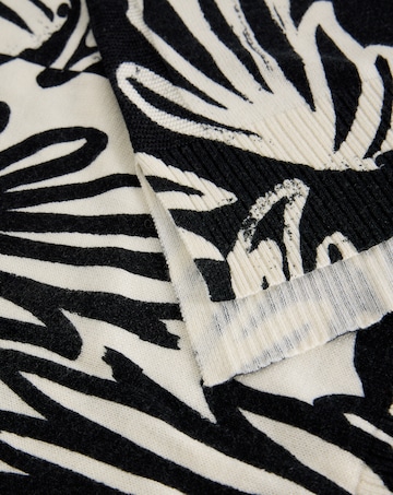 White Stuff Olive Print Jumper