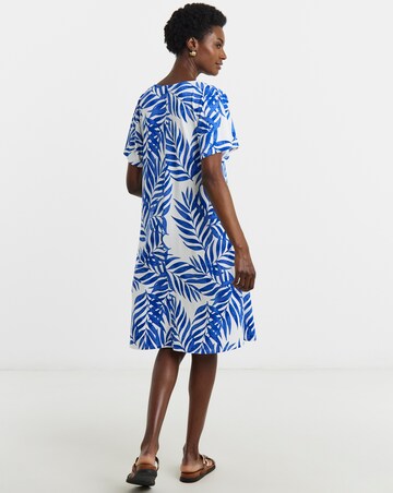 Great Value V Neck T-Shirt Dress