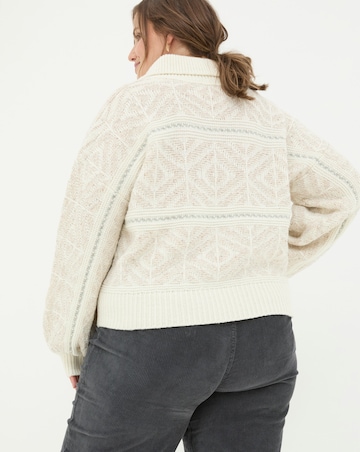 FatFace Haisley Pattern Cardigan