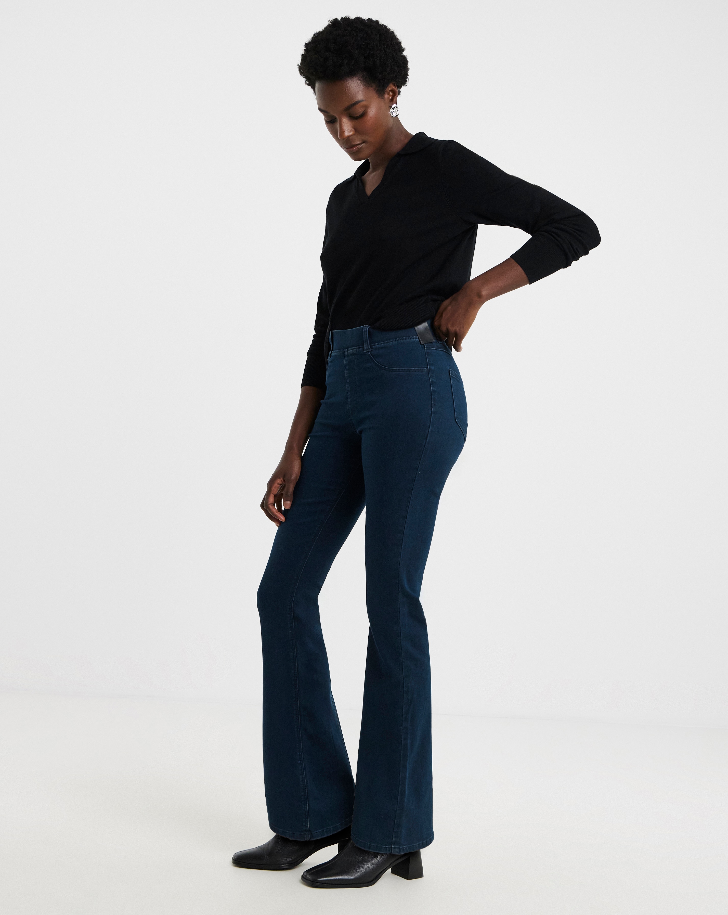 Indigo Stretch Bootcut Jeggings