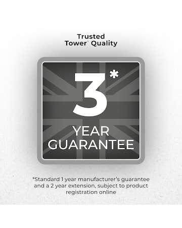 Tower Rechargeable Salt & Pepper Mill Black