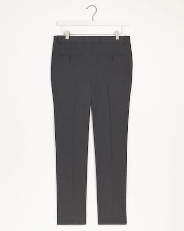 Regular Fit Plain Front Stretch Trouser