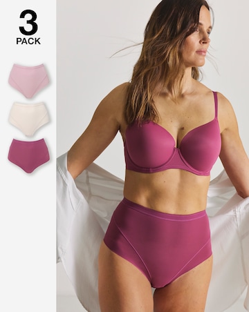 MAGISCULPT (3 Pack) Light Control Tummy Shaper Knickers