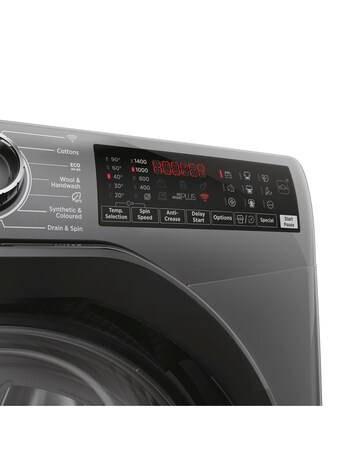 Hoover H-WASH 350 H3WPS4146TAMBR80 14kg, Washing Machine, Graphite