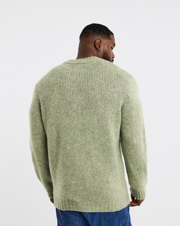 Jack & Jones Carter Knit Jumper - Green