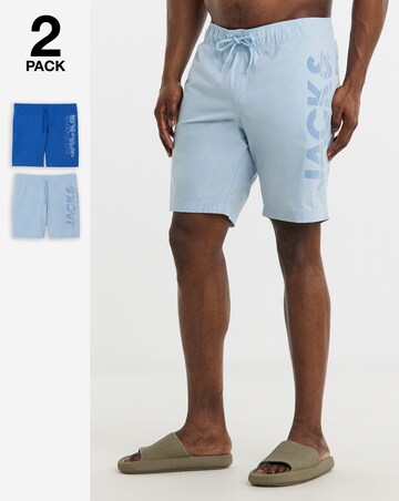 Jack & Jones Maui Wave Logo Swim Short 2 Pack